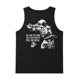 We Are The Men Tank Top – Kill The Devil Marine Back Print