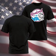 Weekend At The VA T-Shirt - Black