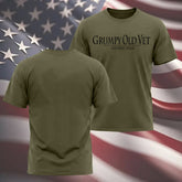 Veteran T-Shirts _ Grumpy Old Vet _ Veteran Clothing