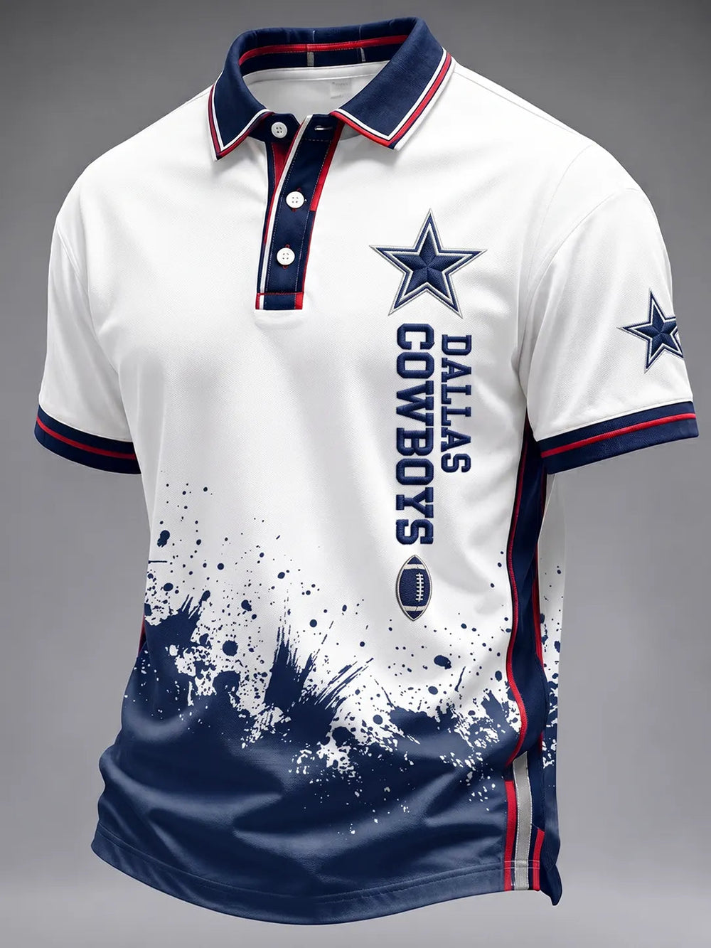 Men's Football Polo Shirt