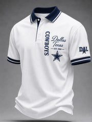 Men's Football Polo Shirt