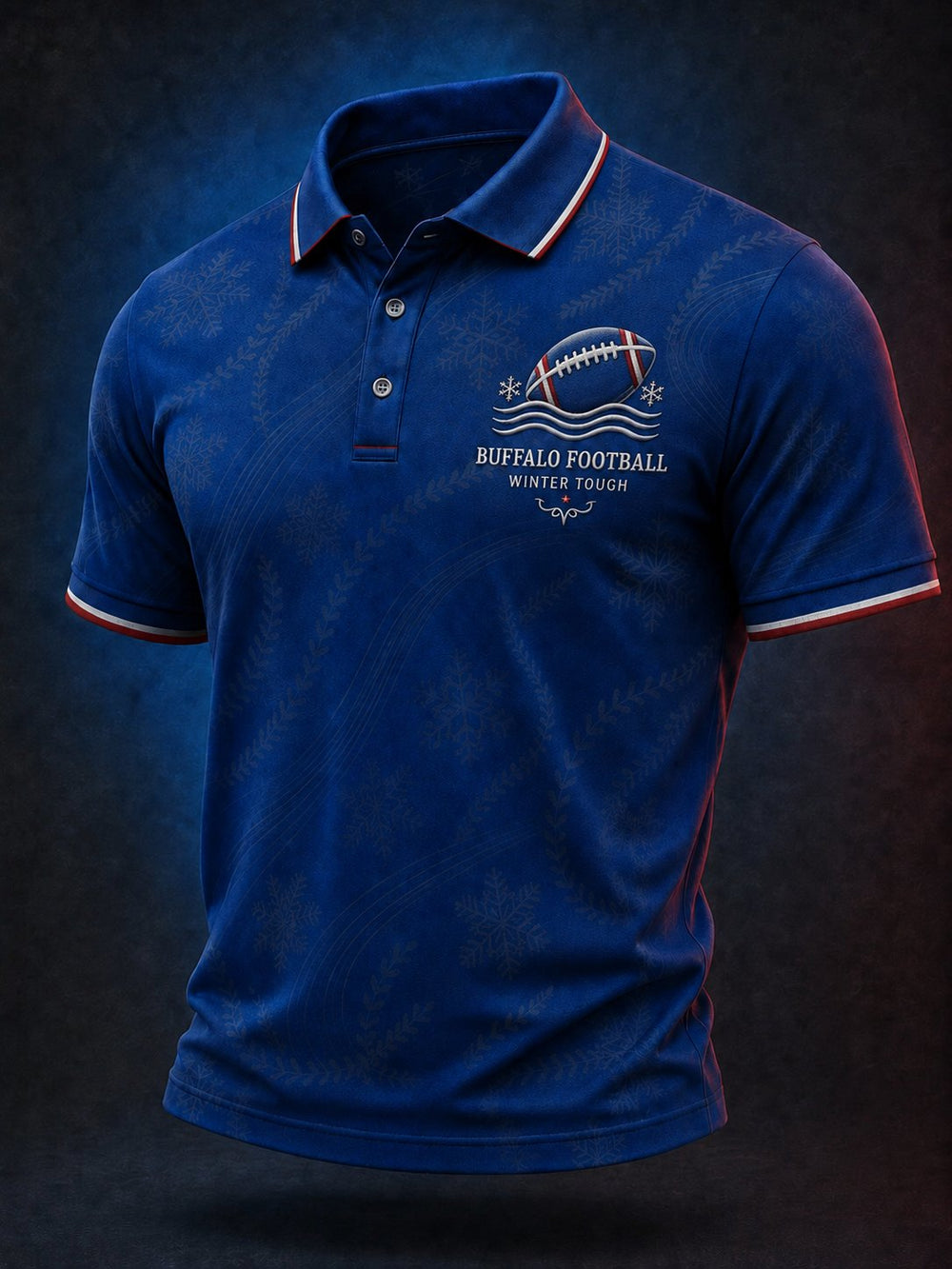 Men's Commemorative Graphic Polo Shirt for Rugby Fans