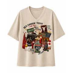 Choosin’ Texas Western Country Concert Cowgirl T-shirt