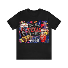 Shes from Texas I Can Tell Lyric Unisex T-shirt