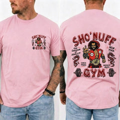 Sho' Nuff Gym Double‑Sided Graphic T‑Shirt Retro Movie Tee