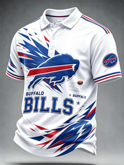 Men's Football Fan Polo Shirt
