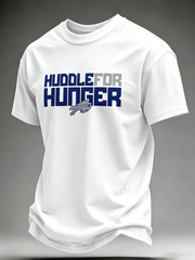 Huddle For Hunger Football Print T-Shirt