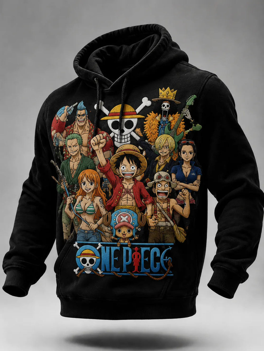 Men's Hoodie Designed Specifically For Anime Fans.