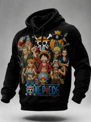 Men's Hoodie Designed Specifically For Anime Fans.