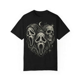Horror Ghost & Skull Dark Gothic Casual T‑Shirt