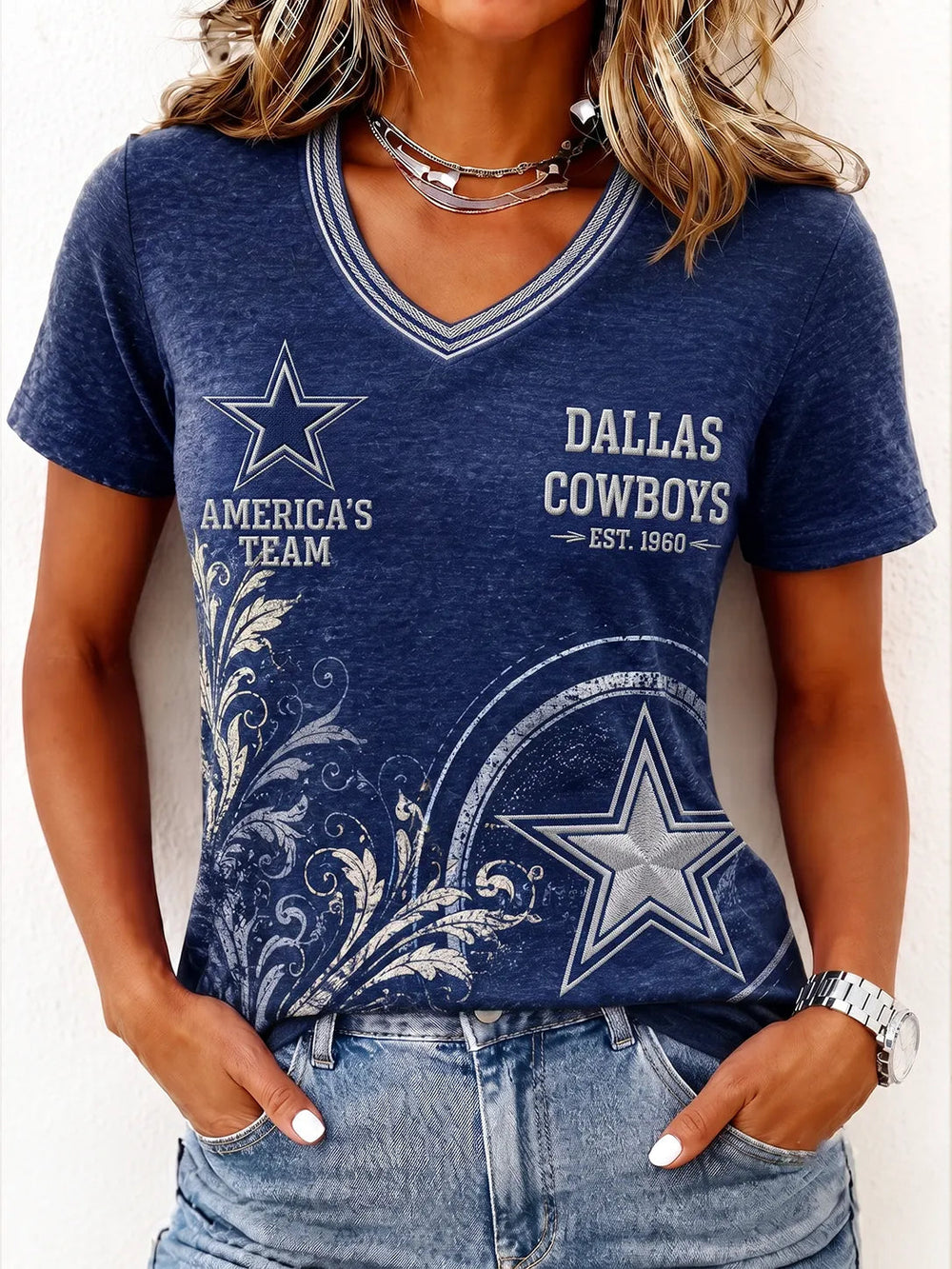 Women's Football T-Shirt