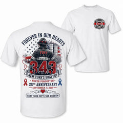 Retro Commemorative Letter Men Short Sleeve