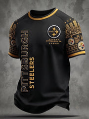 Men's Pittsburgh Steelers Fan Print T-Shirt
