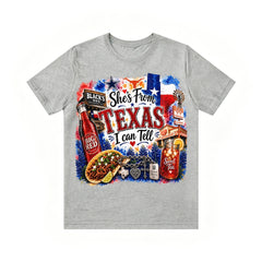 Shes from Texas I Can Tell Lyric Unisex T-shirt