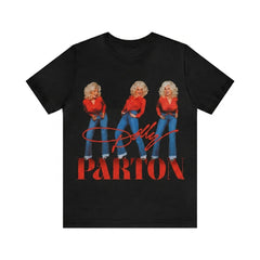 Classic 70s Music Icon Portrait Casual Tee
