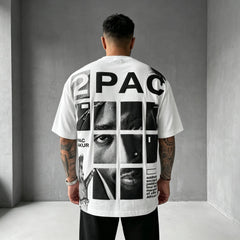 Unisex West Coast Legend Print Short-Sleeve T-Shirt