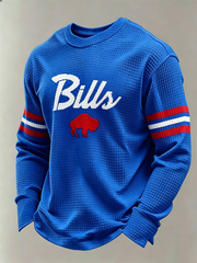 Men's Long-Sleeved Football Fan Top