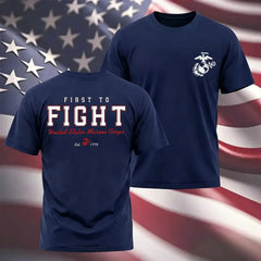United States Marine First to Fight T-Shirt