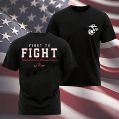 United States Marine First to Fight T-Shirt