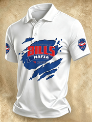 Men's Football Fan Polo Shirt
