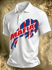 Men's Football Fan Polo Shirt