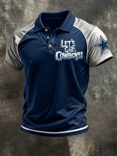 Men's Dallas Cowboys Short-Sleeve Polo Shirt