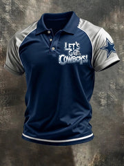 Men's Dallas Cowboys Short-Sleeve Polo Shirt