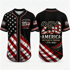 USA 250th Anniversary Baseball Jersey