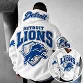 Rugby-print Hoodie