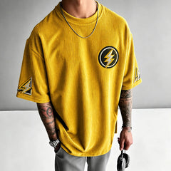 Unisex Anime-Style Retro Oversized T-Shirt