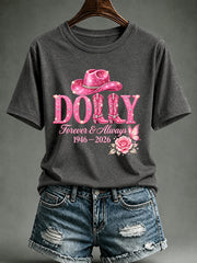 Women'S Country Music Printed Casual T-Shirt