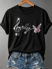 Women'S Commemorative Printed Casual T-Shirt