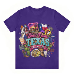 She is From Texas - Southern Girl Texas Shirt