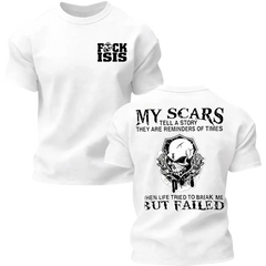 USMC - My Scars Tell A Story T-shirt