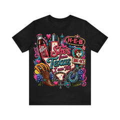 Shes from texas i can tell Unisex T-shirt