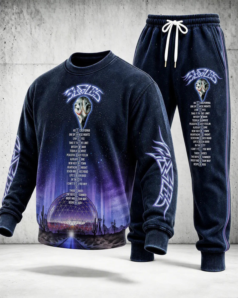 Men's Music Graphic 2‐Piece Set