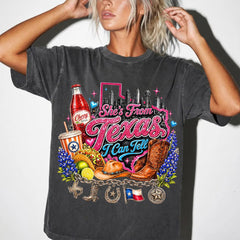 She's From Texas I Can Tell Western Cowgirl T-shirt Texas Lover Gift