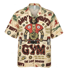 Sho'nuff's Gym:The Last Dragon Printed Shirt