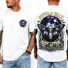 Vintage Horror Movie Double‑Sided Print T‑Shirt
