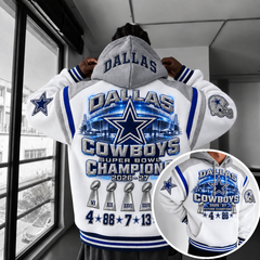 Rugby-print Hoodie