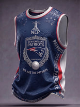 Men's New England Patriots Football Print Tank Top