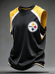 Men's Steelers Print Tank Top