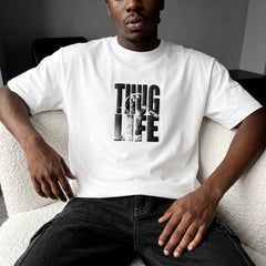 Unisex West Coast Legend Print Short-Sleeve T-Shirt