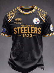 Men's Pittsburgh Steelers Fan Print T-Shirt