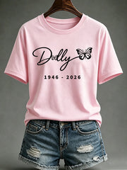Women'S Commemorative Printed Casual T-Shirt