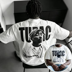 Unisex West Coast Legend Print Short-Sleeve T-Shirt