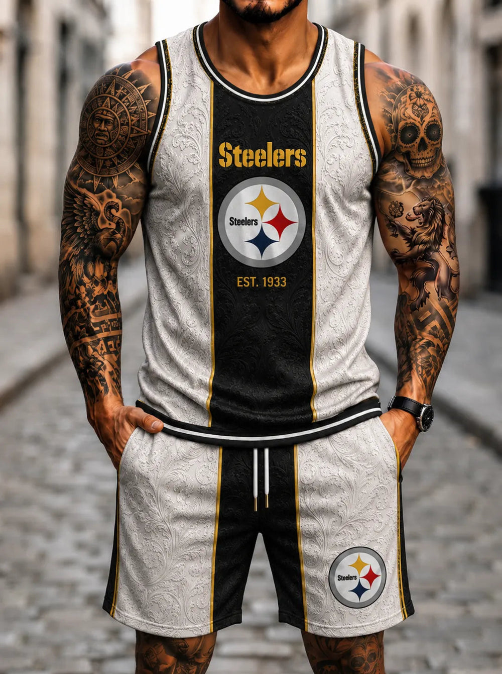 Men's Steelers Jersey Set – New Design