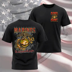 USMC Marines Shirt We Run Toward The Gunfire Marine Corps T Shirt
