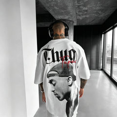 Unisex West Coast Legend Print Short-Sleeve T-Shirt