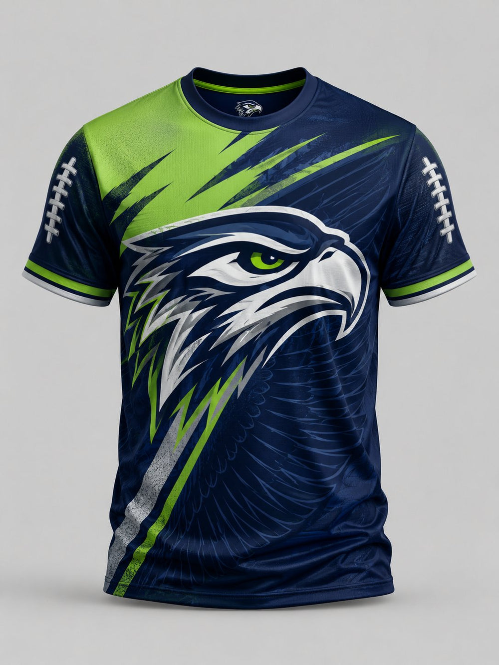 Men's American Football Fan Memorial Print T-Shirt